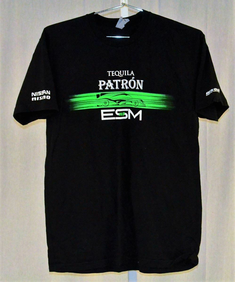 Tequila Patron Esm Imsa Race Used Team Ss T-shirt. Ver2. Size Medium