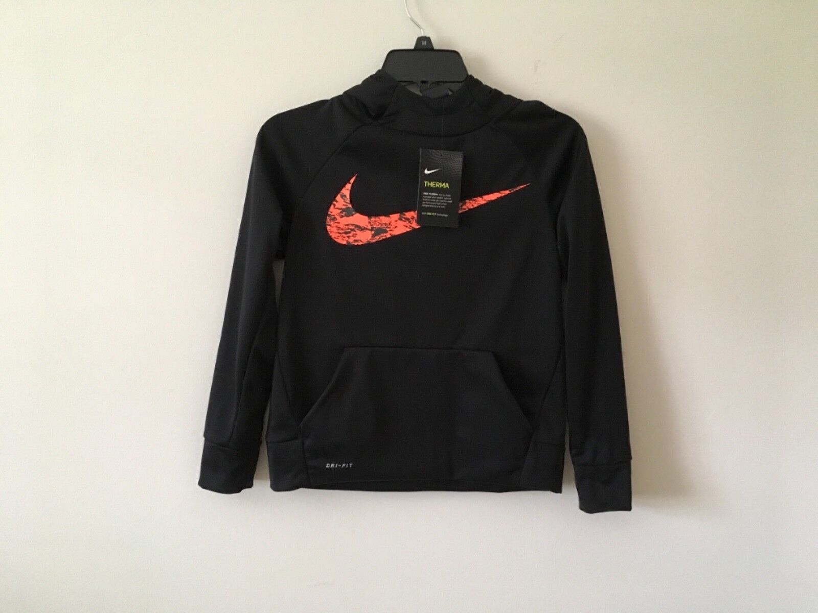 Nwt Nike Dri-fit Therm Boy’s Sz: S, Pullover Hooded Sweater, $40