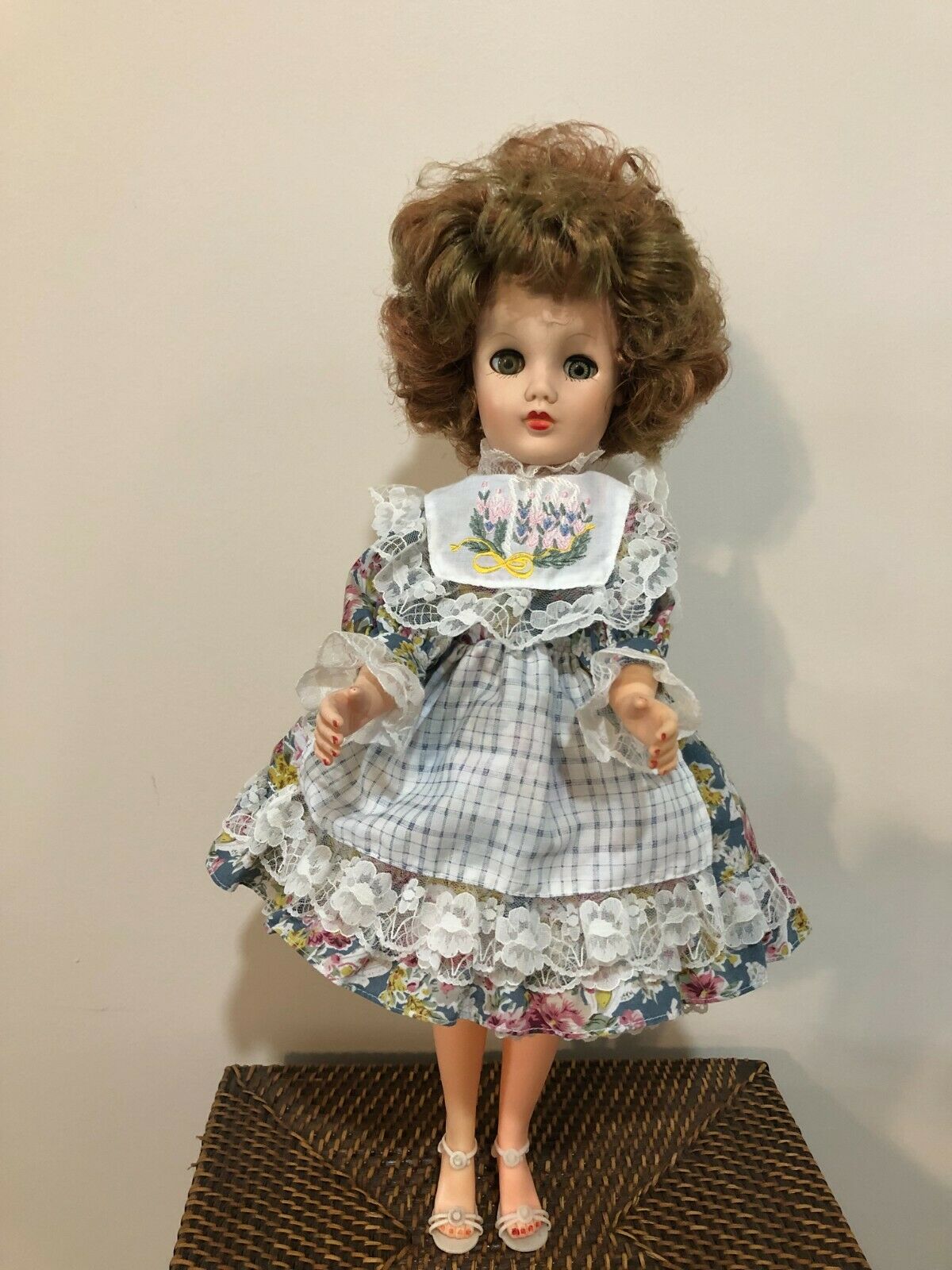 Vintage 1950’s 19” High Heel Fashion Doll